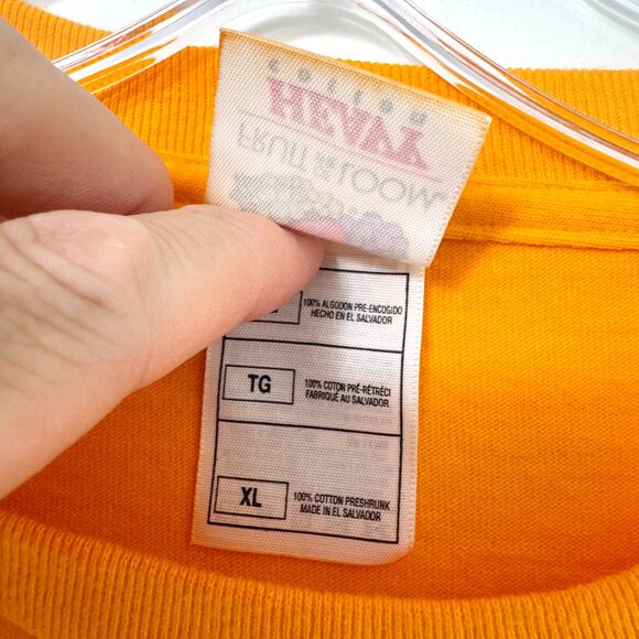 Signed VTG 70's 1974 Marquette Basketball Earl Tatum Gold Orange Colored Mens XL - Picture 4 of 9